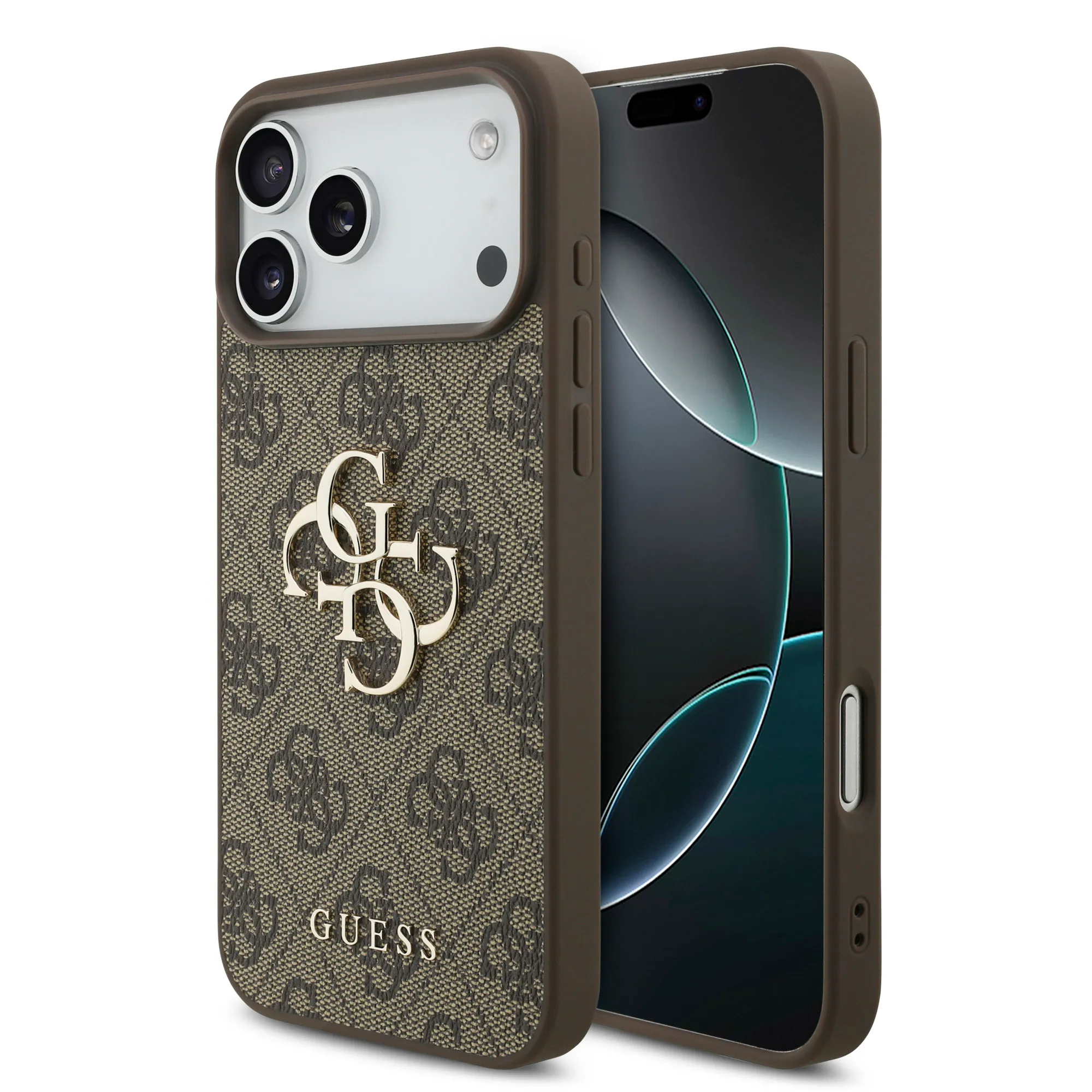 Guess, Magsafe PU Leather Case With Big 4G & Classic Logo, Iphone 17 Pro Max