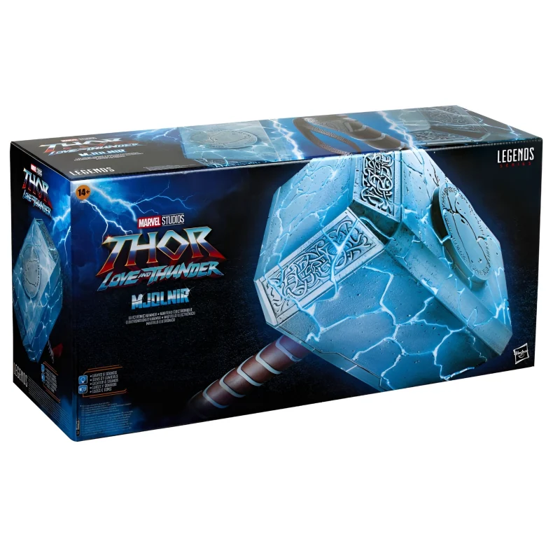 [F3560] Hasbro F3560, Marvel Legends Series Thor Mjolnir Electronic Roleplay Hammer
