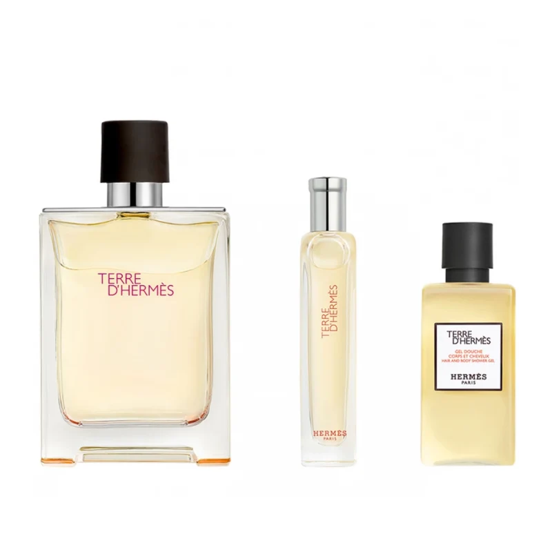 [3346130433729] Hermes Terre d Hermes EDT For Him - 3 pcs
