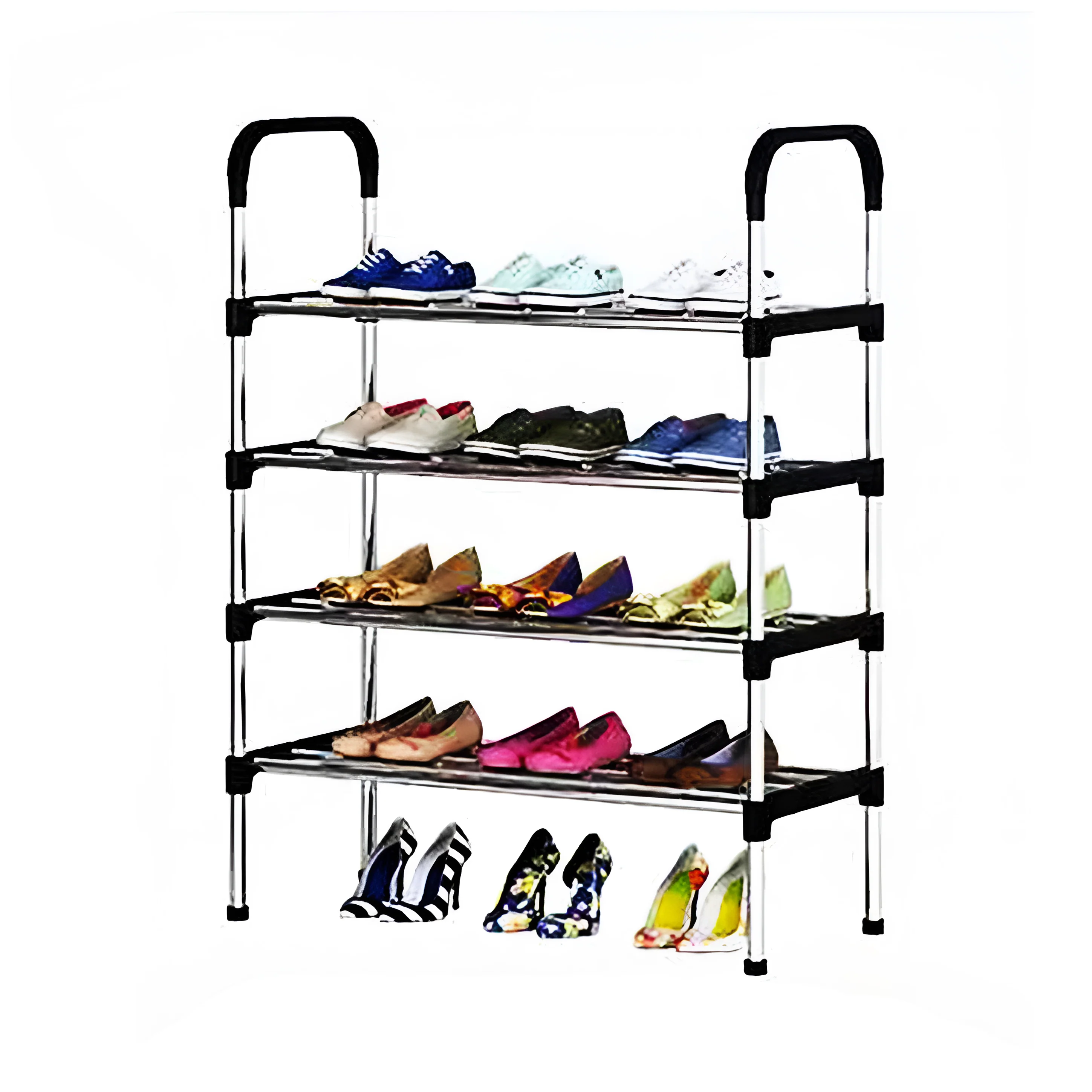 [SHR4-04] 4 Tier Steel Shoe Rack