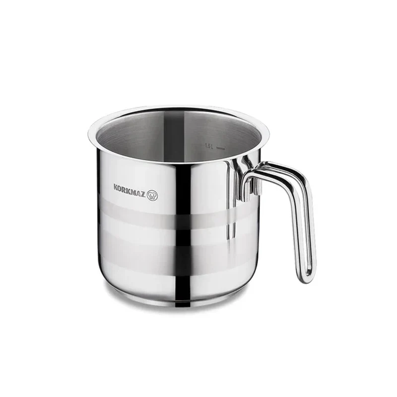 [KZ0899] Korkmaz A2045 Milk Pan – 2.0L, 14x14 cm – (ASTRA2 Series)