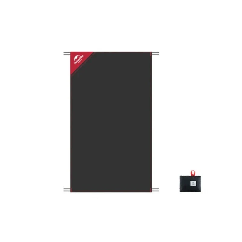 [6927595724637] Naturehike Outdoor Multi Functional Ultra Light Floor Cloth - Black S (120*70)