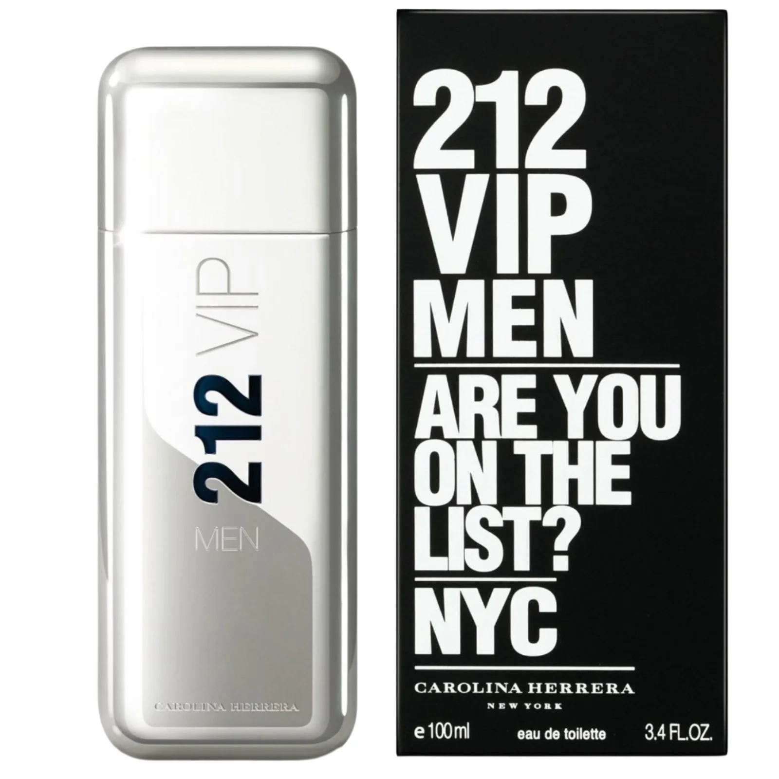 The Carolina Herrera 100ml 212 VIP Men Eau de Toilette (EDT)