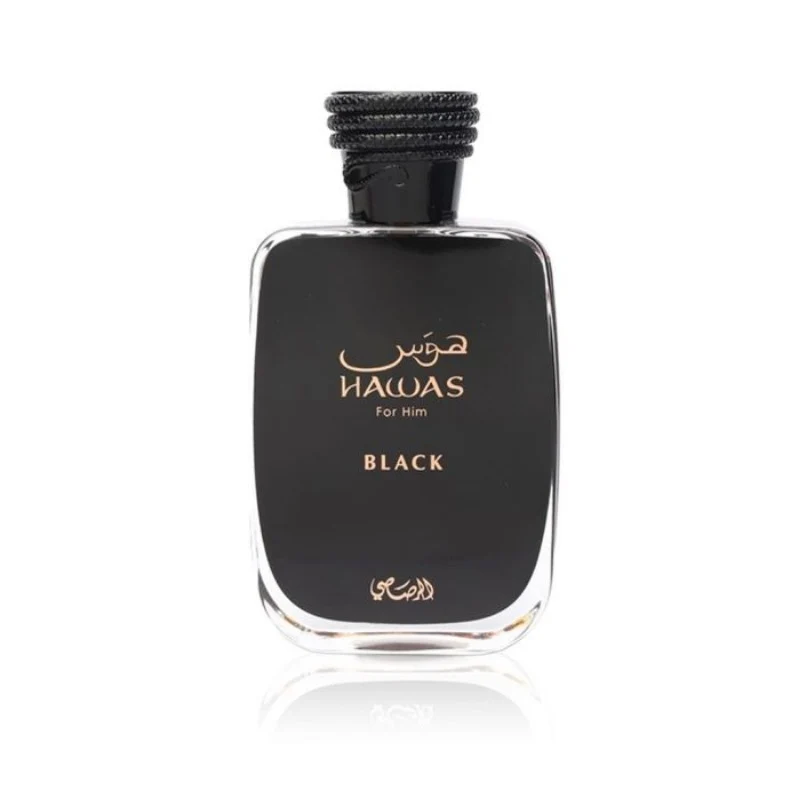 [P614514331033] Rasasi Hawas Black EDP For Men - 100ml