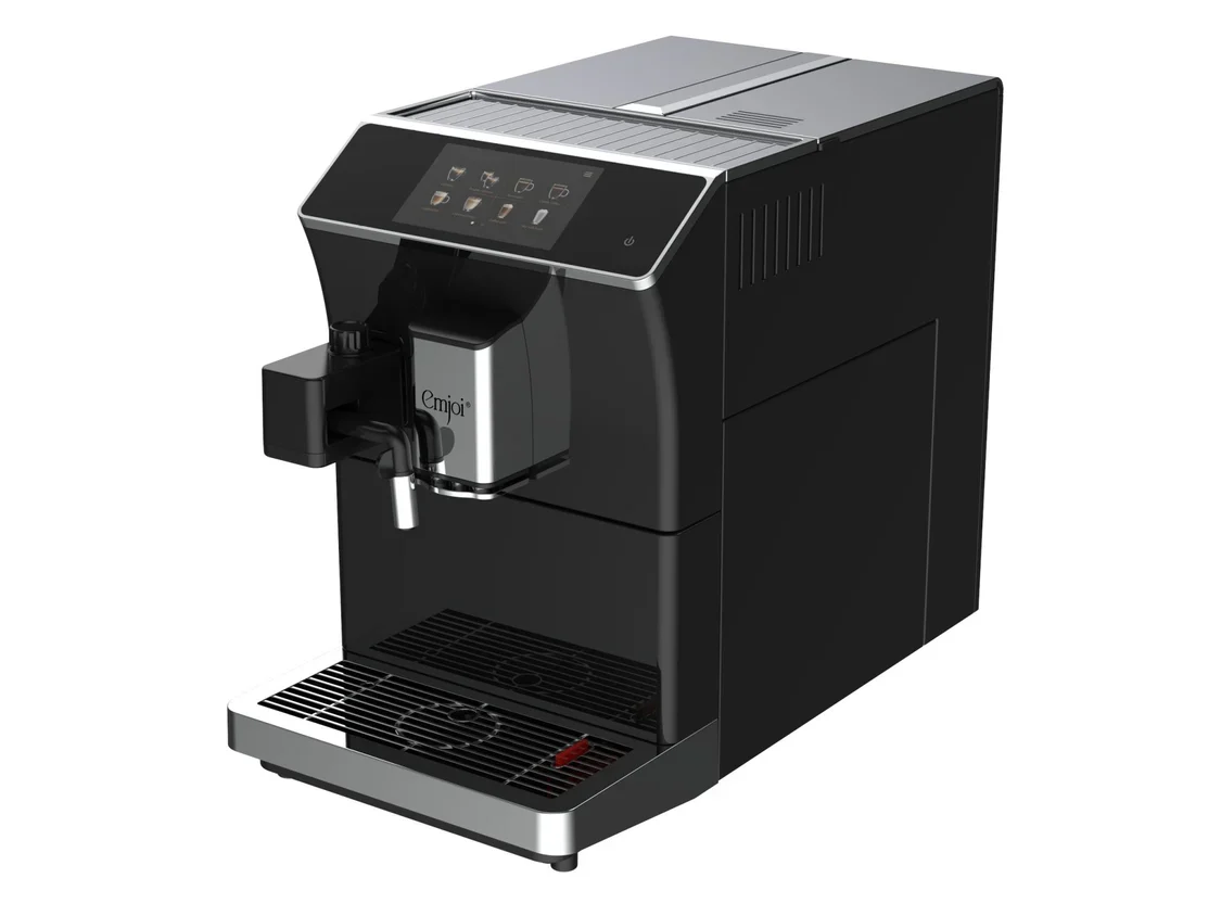[502260] Emjoi Espresso & Milk Foaming System Machine - Black