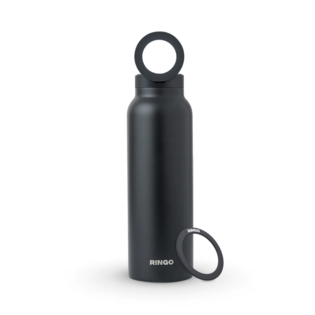 Ringo Water Bottle  32 OZ - SCREW LID 946 ml - Black