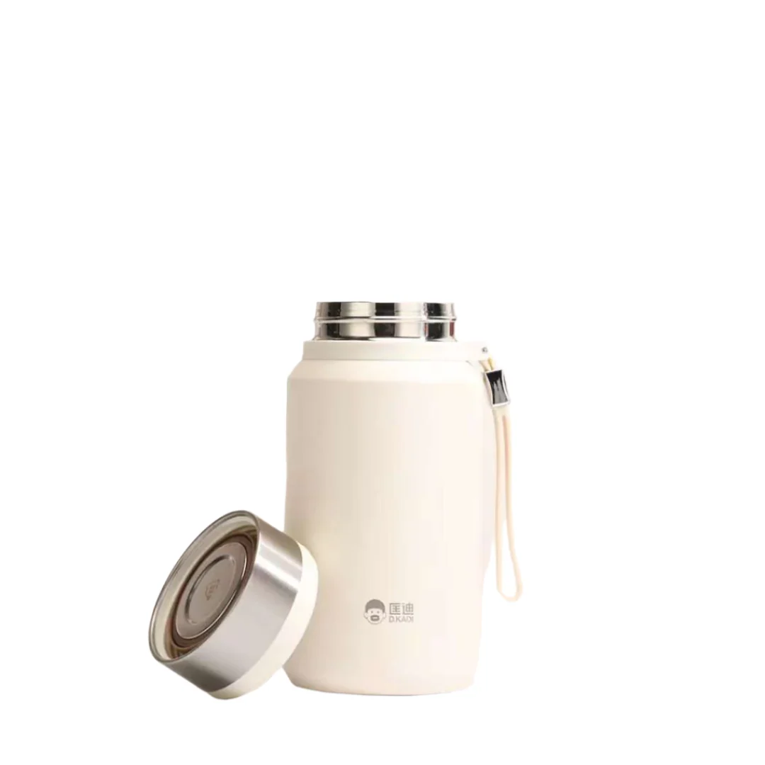 [KD9069] D.kadi 9059 Vacuum Bottle 1000ML - White