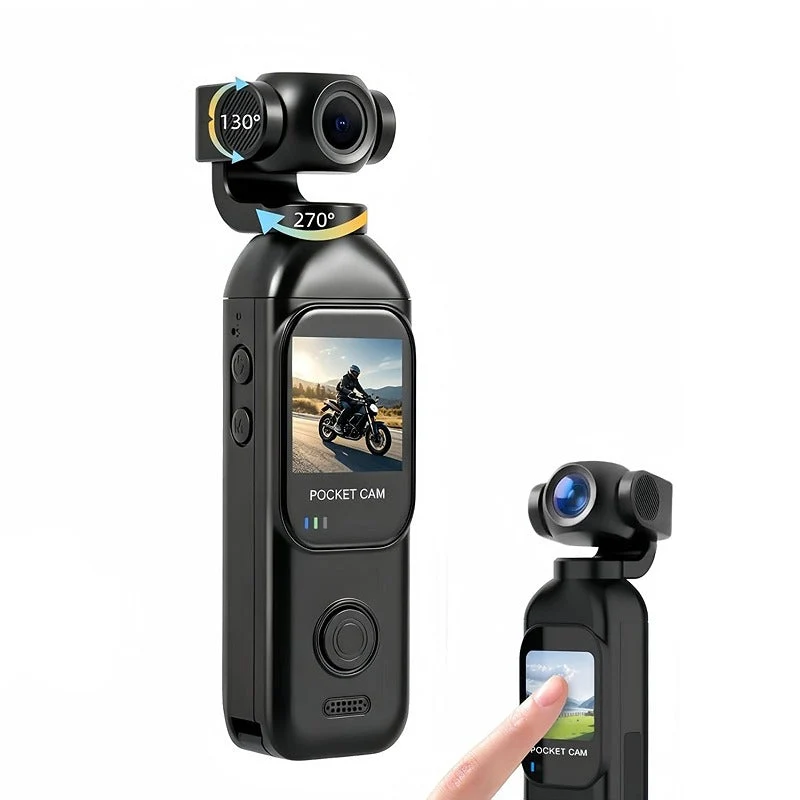 Pocket POV Body Camera with Touch Screen Control