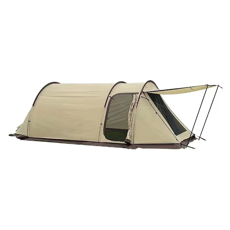 Chanodug Tunnel Camping Tent 6-8 Person with Canopy and Courtyard Design