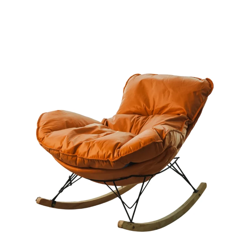 [910100006] SOMA Aura Rocking Chair – Camel