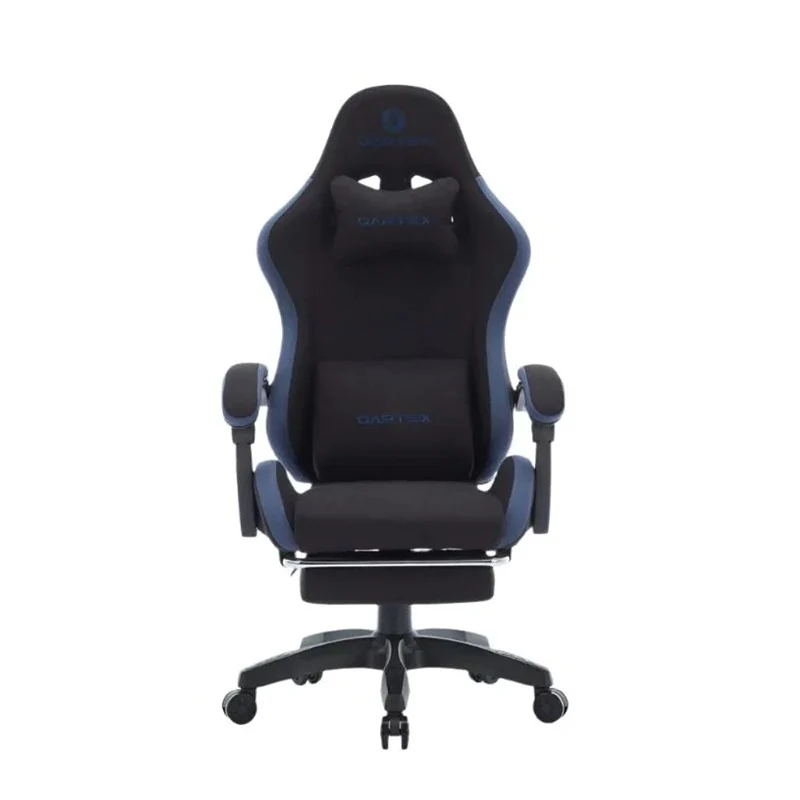 [505221] Oartex Model LD035 Fiber Gaming Chair - Black & Blue (Installation not included)