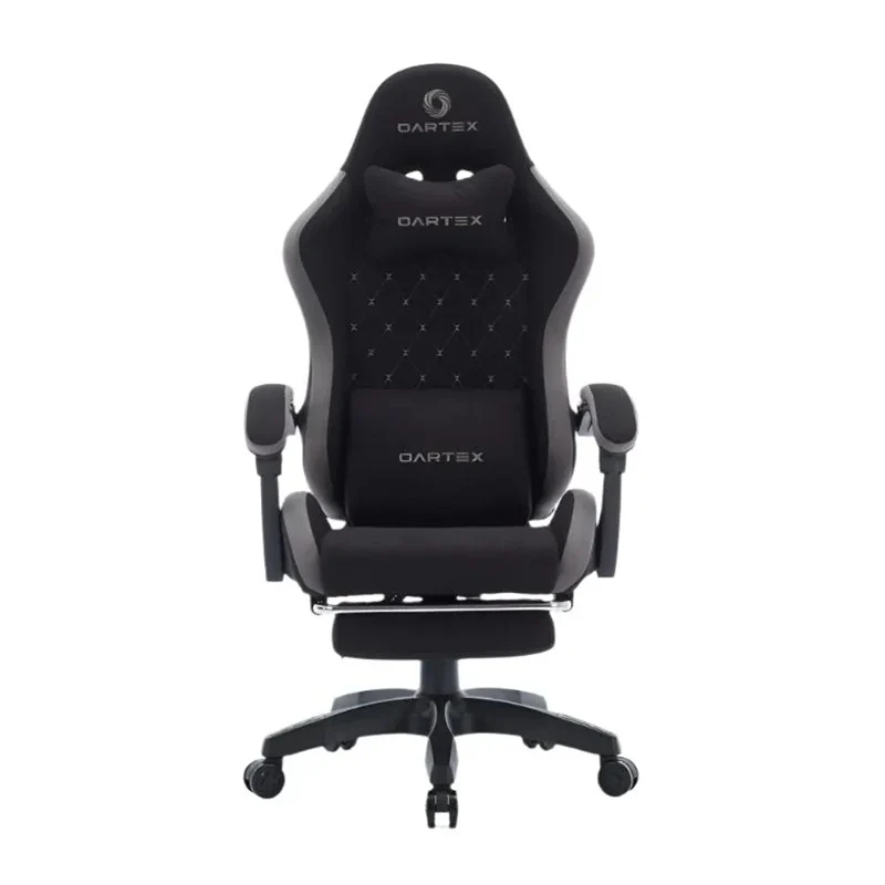 [505222] Oartex Model LD035 Fiber Gaming Chair - Black & Grey (Installation not included)