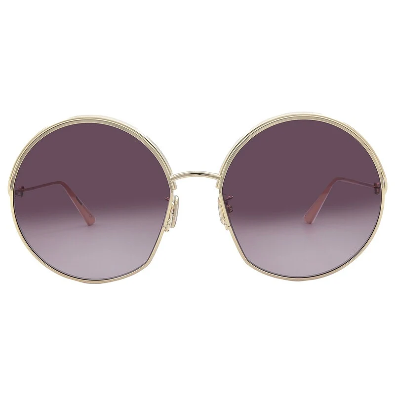 [192337079702] Dior EverDior R1U Bordeaux Round Ladies Sunglasses
