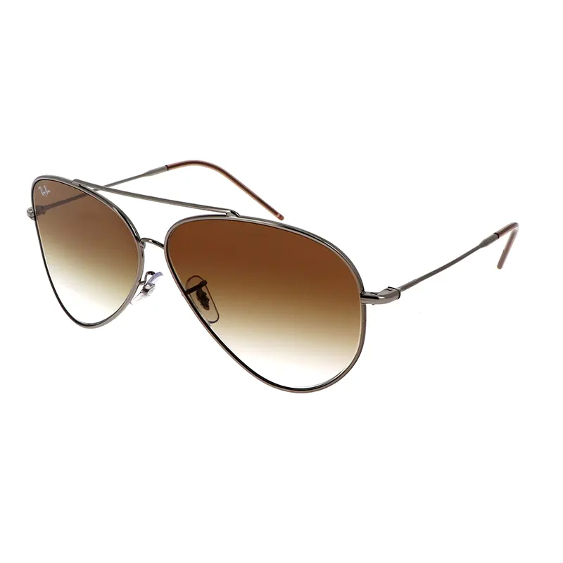 Ray-Ban Aviator Reverse RBR0101S 004/CB 59-11 Gun metal Sunglasses - Size 59 mm