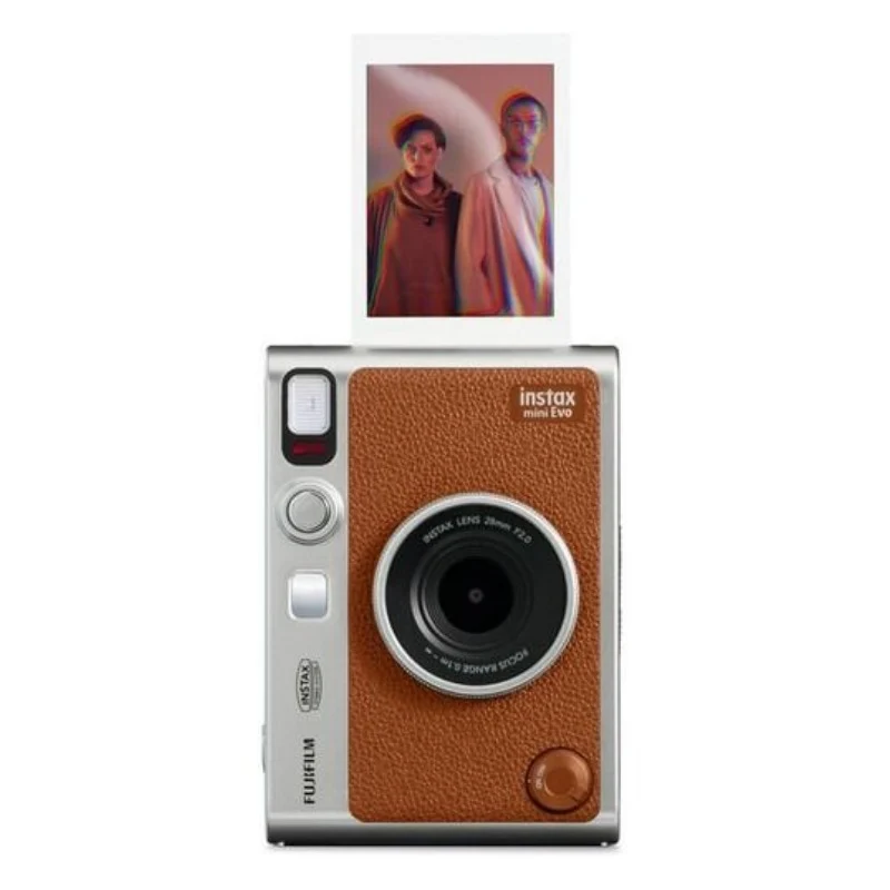 [IT-4547410520118] Fujifilm Instax Mini Evo Hybrid Instant Camera - Brown