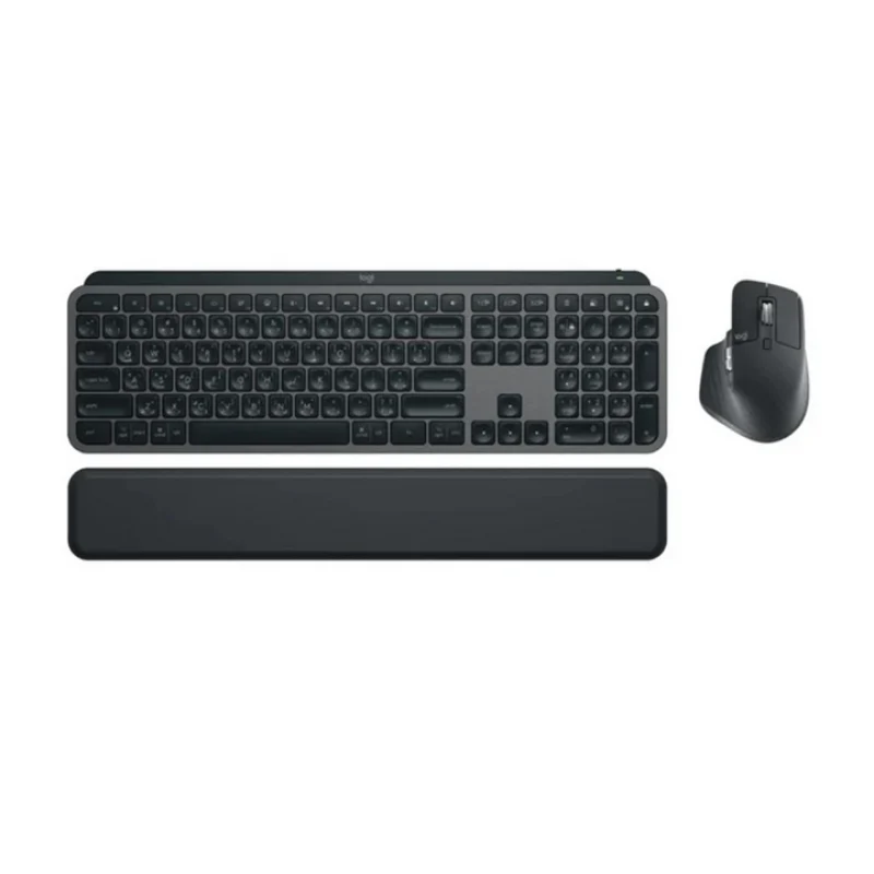 [920-011616] Logitech MX Keys S Keyboard & Mouse Combo Wireless Backlit Arabic/English – Graphite