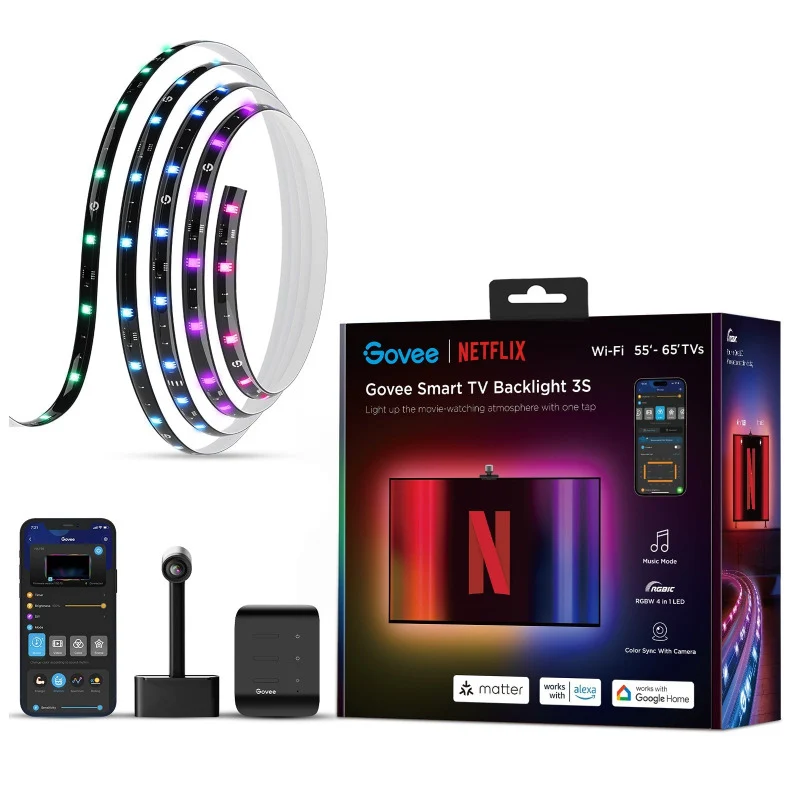 [504355] Govee Envisual TV Backlight 3S (55~65 inch) - H6098 (Netflix Edition)