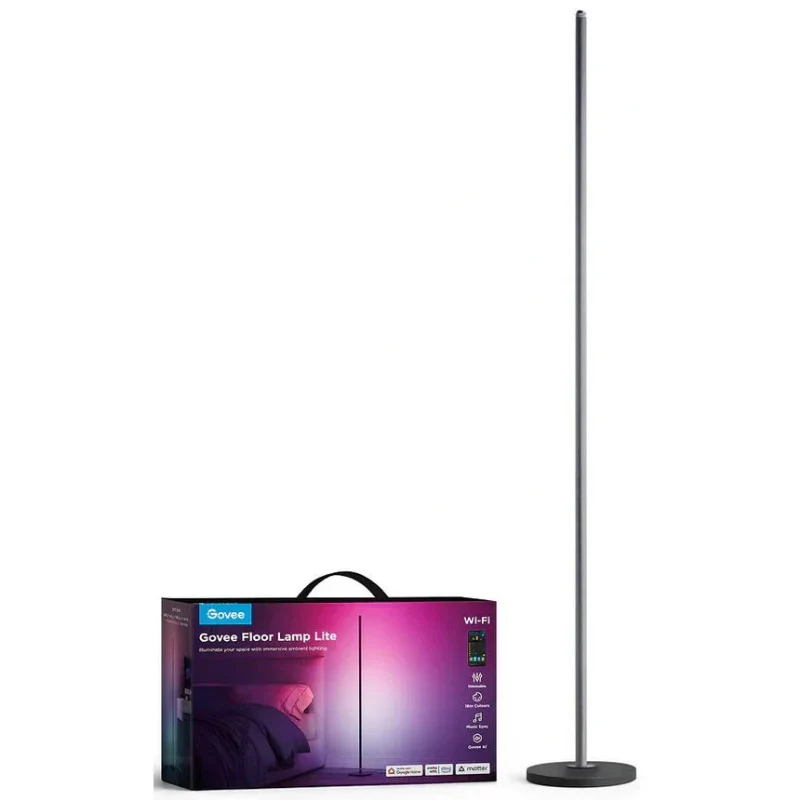 [506750] Govee RGBICW Smart Corner Floor Lamp (Matter) - H8076