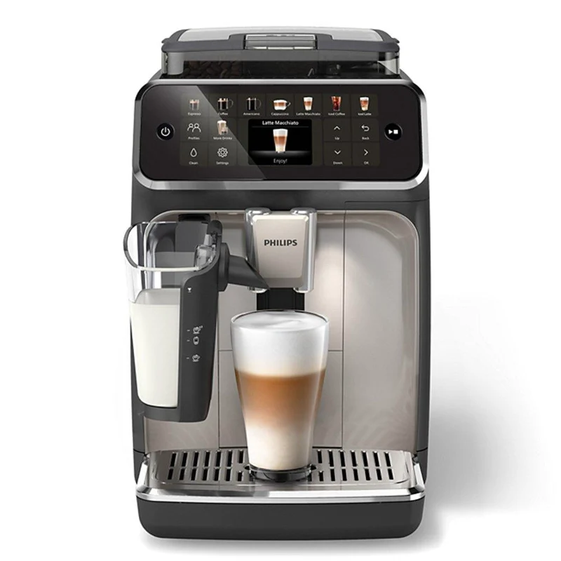 [EP5547/90] Philips Series 5500 Fully Automatic Espresso Machine EP5547/90 – 1500W, 1.8L, LatteGo, 20 Drinks