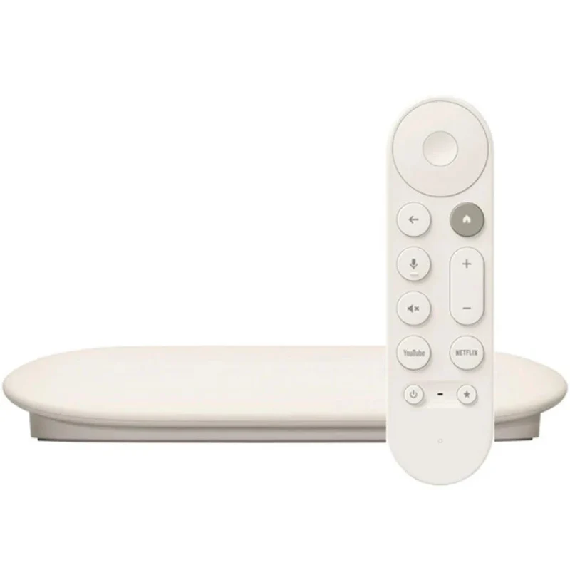 [GA05662-CA] Google TV Streamer 4K HDR with 32GB Storage, Dolby Vision, Smart Home Control & Voice Remote - Porcelain