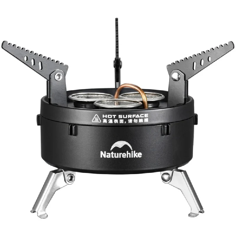 [6975641889045] Naturehike (Dark Star) Three Burners Gas Stove - Black