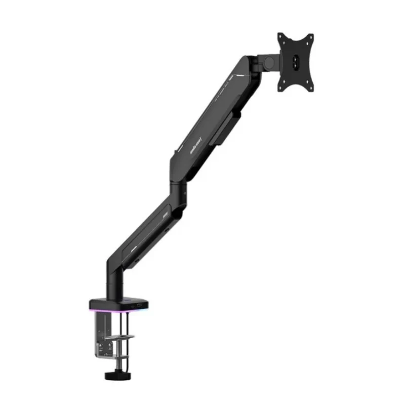 [AD-W-A9X-1S-BB] AndaSeat Stealth Pro II RGB A9X Single Monitor Arm (Black)