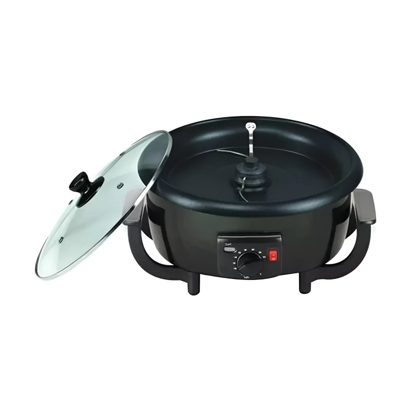 Wansa Coffee Roaster and Pop Corn Maker 800W 2L – Black