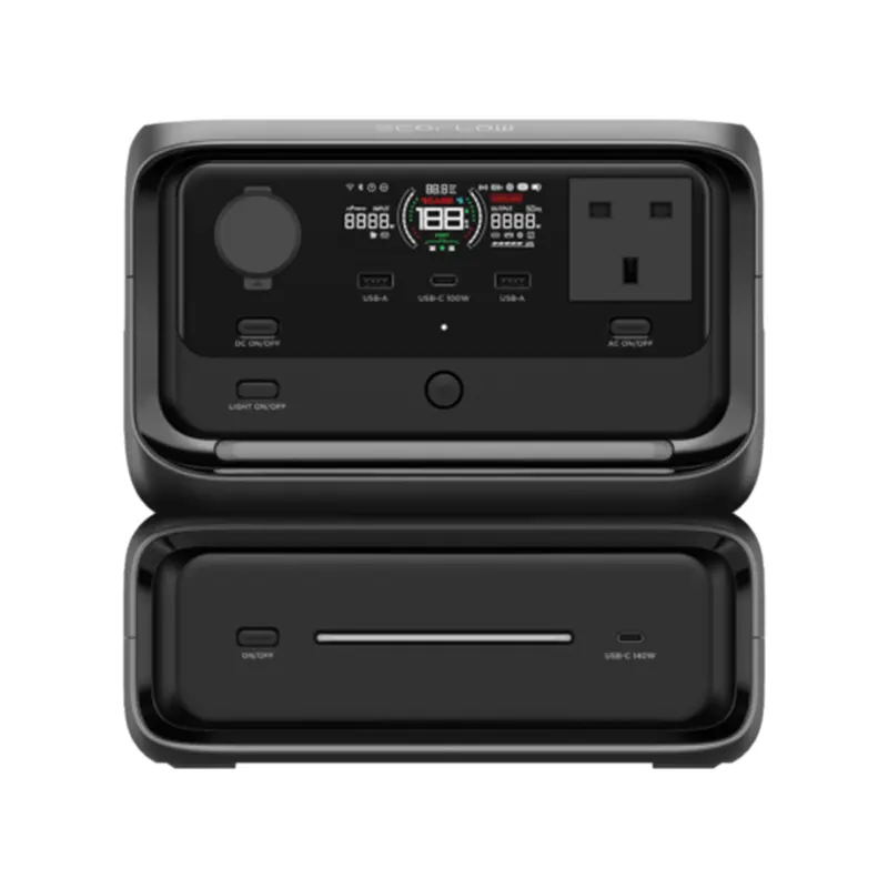 [EFRIVER3Max-UK-CBOX] EcoFlow RIVER 3 Max Portable Power Station (572Wh / 600W, Surge 1200W)