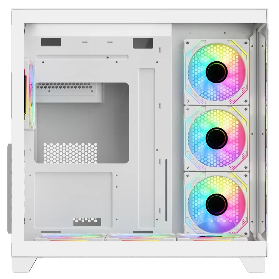 [600701] Custom Gaming Pc Intel Core I7-14700F, RTX 5060 8GB, 16GB RAM DDR5, 1TB NVMe SSD, Windows 11 Pro (White)
