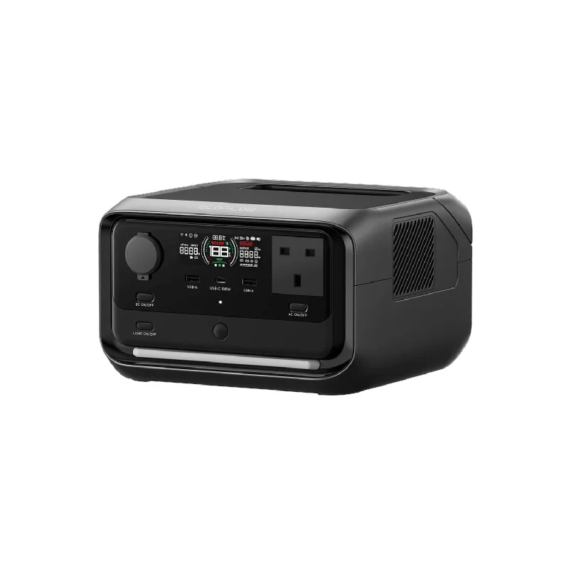 EcoFlow RIVER 3 Plus Portable Power Station 286Wh with 600W Output, X-Boost 1200W & UPS Support