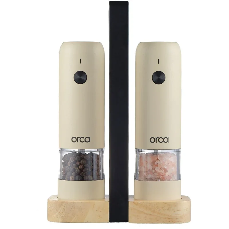 [OR-SPM-569A(W)] Orca Rechargeable Mini Pepper Mill/Set