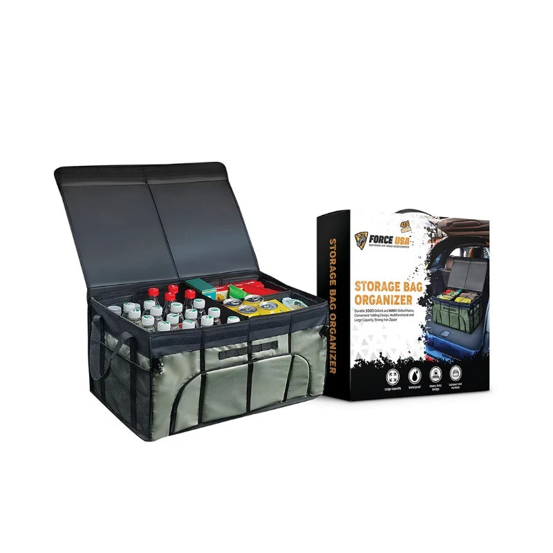 FORCE USA Carry Bag Organizer Storage, multiple compartments and pockets to neatly store tools, accessories, and personal items.