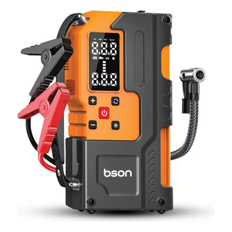 [JS006] BSON Turbo Jump Starter with Air Inflator - 6-in-1 Emergency Kit