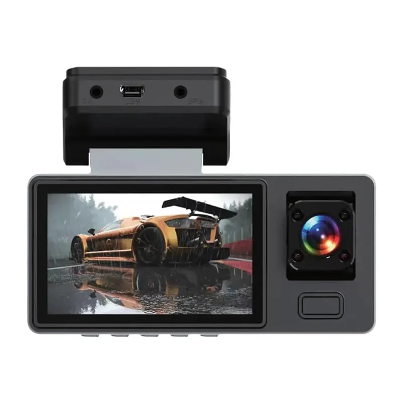 [CAM016] BSON Tri-Vision Dash Cam - 3-Channel with Night Vision & Built-In WiFi