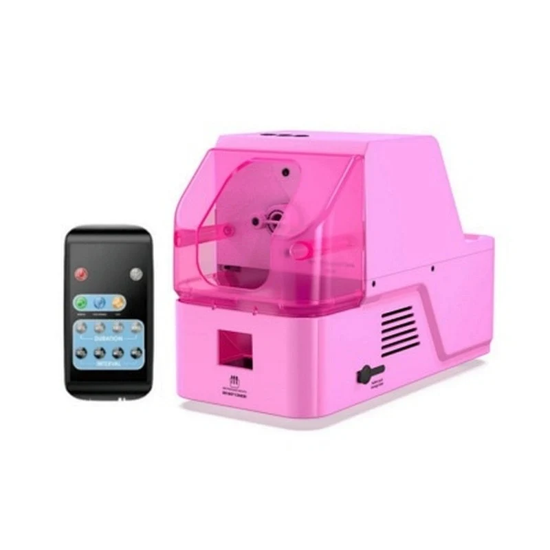 [TO260052] Fog Bubble Machine with Remote Control - Plastic Housing, Pink