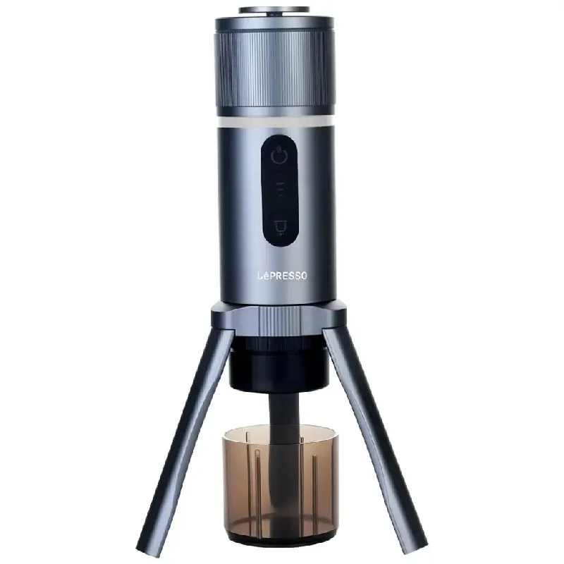 [LPPECFFMGY] Lepresso Brewjet Portable Espresso Maker - Gray