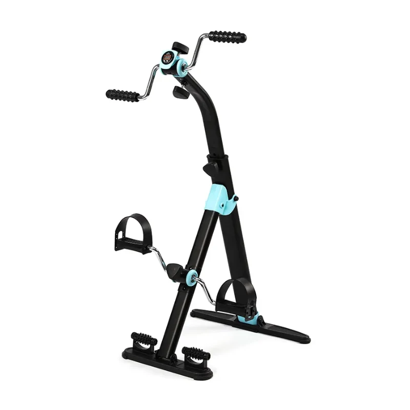 Black Bull Foldable Mini Exercise Bike for Home Office Indoor Use