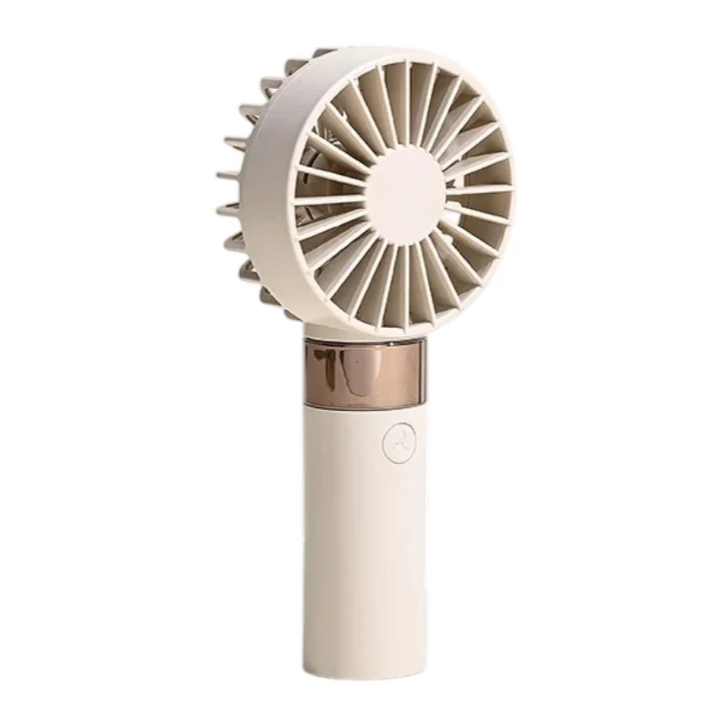 Handheld Mini Fan - Rechargeable Air Cooler with Power Display