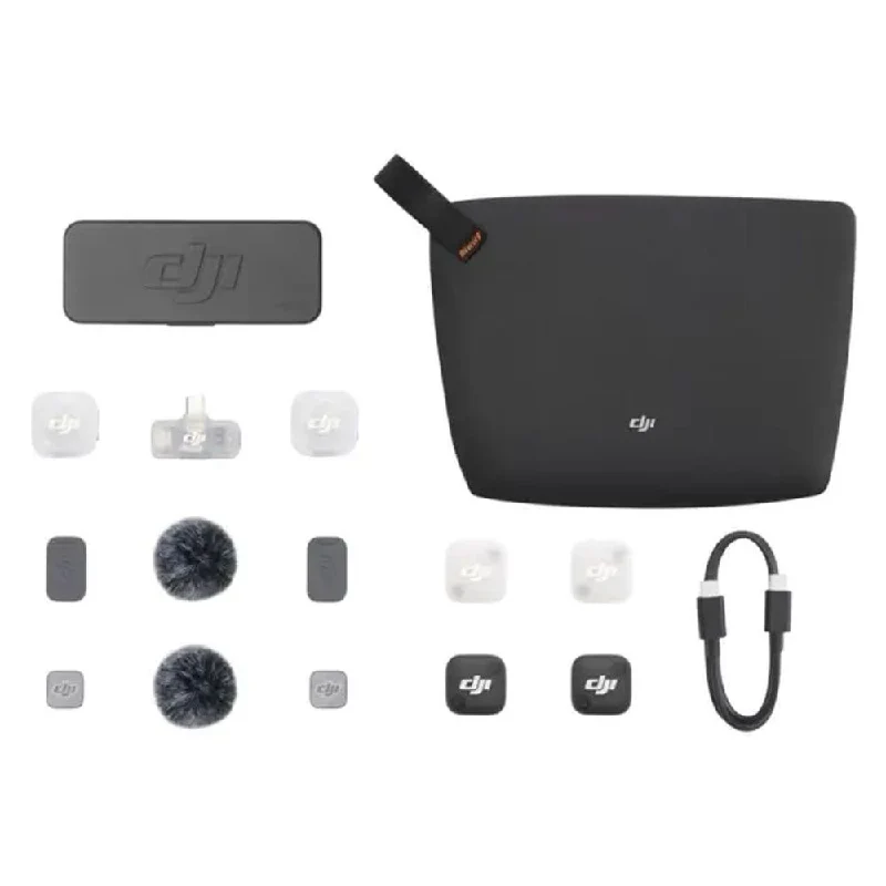 [DJI-MIC200M-2V1M] DJI Mic Mini 2 (2 TX + 1 Mobile RX + Charging Case)