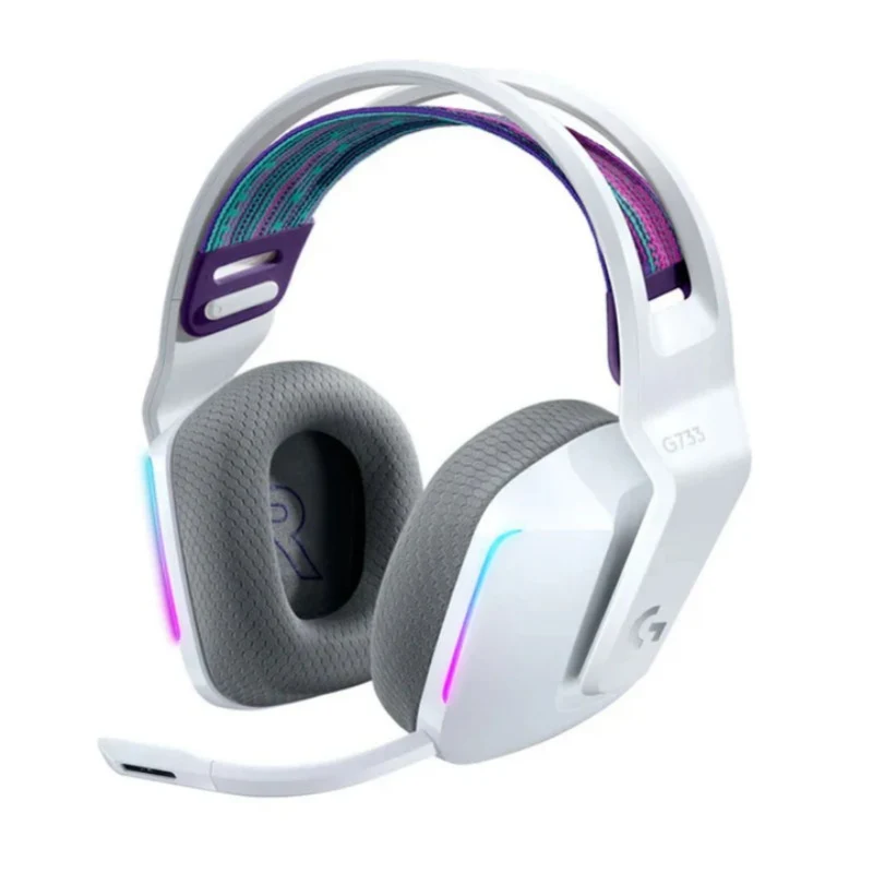 [981-000883] Logitech G733 LIGHTSPEED Wireless RGB Gaming Headset - White