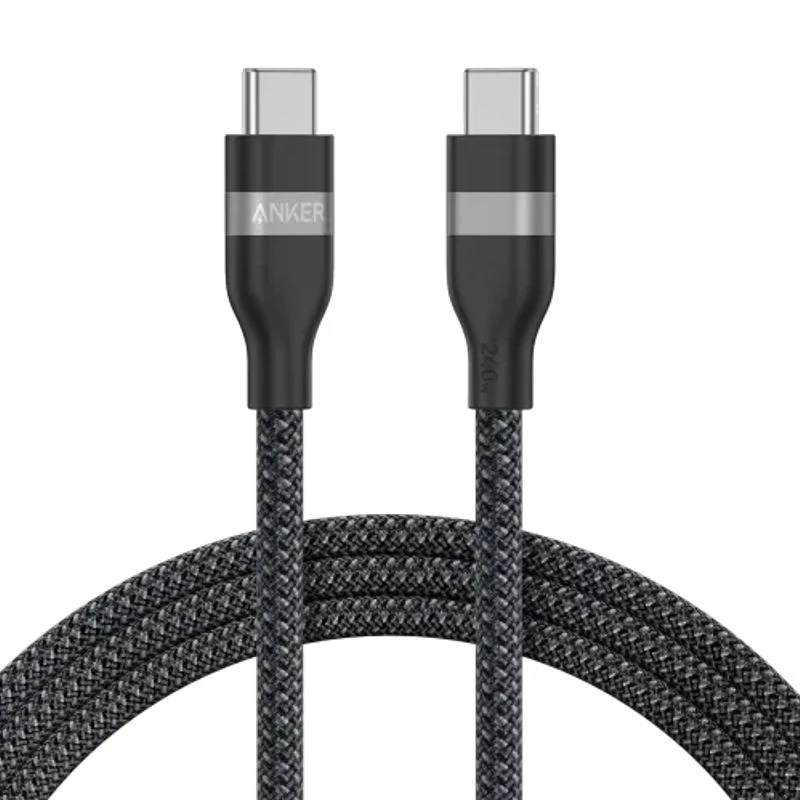 Anker 1.8m/6ft, USB-C USB-C 240W Upcycled-Braided, Fast Charging & Durable