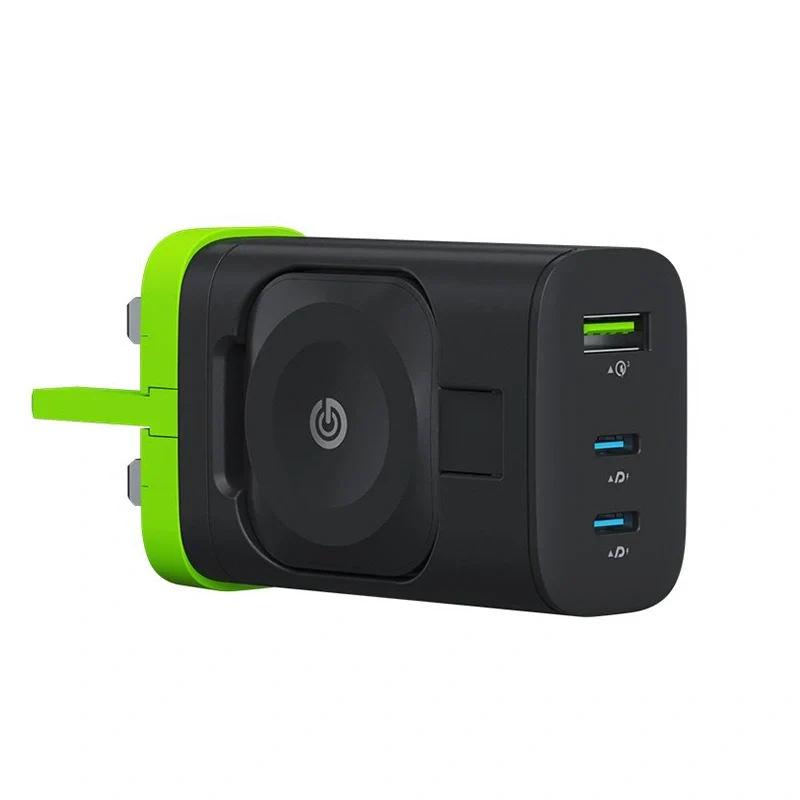 Goui Wall Charger 45W With Apple Watch Charger - Black