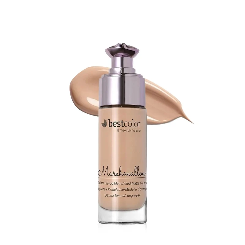 Best Color, Fluid Matte Marshmallow Foundation - NO.02