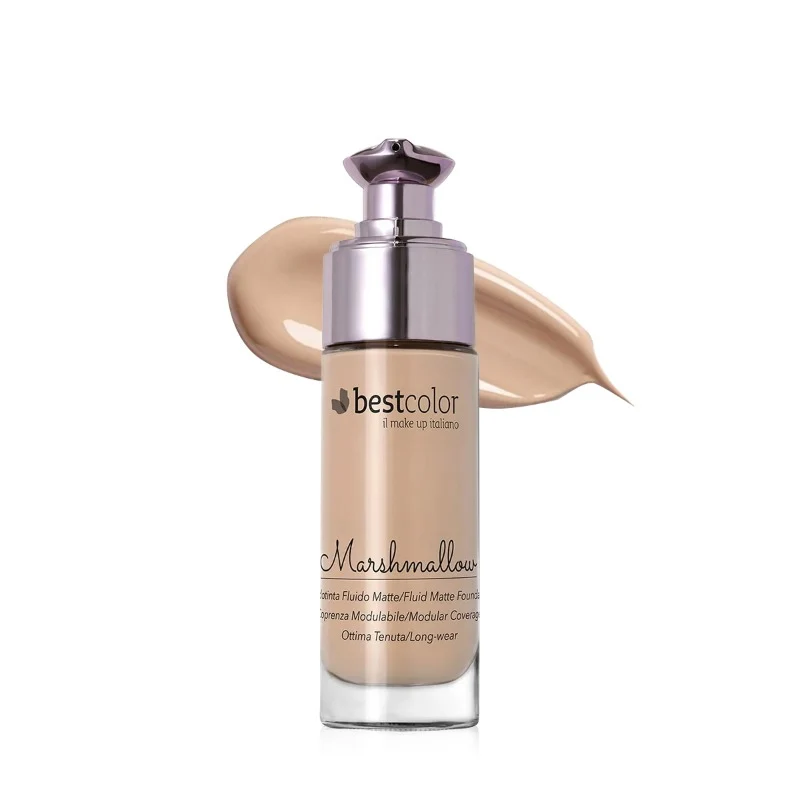 Best Color, Fluid Matte Marshmallow Foundation - NO.01