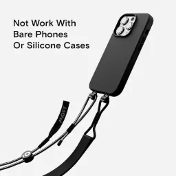 MOFTMD018-1-L-BK Adjustable Long Lanyard（Black)