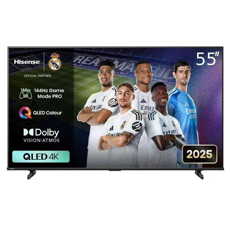 Hisense 55-Inch QLED 4K Smart TV, 144Hz with Dolby Atmos (55Q71Q)