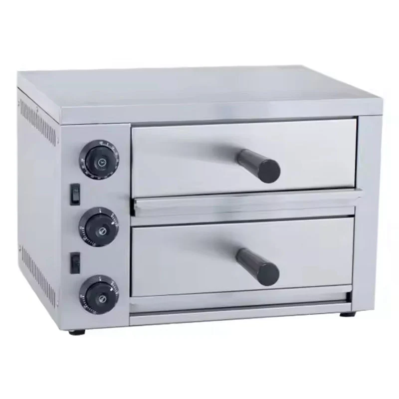 KKF, Double Tray Stainless Steel Electric Pizza Oven