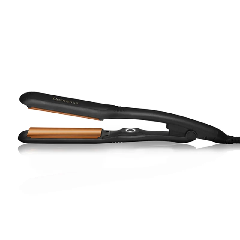 Demeliss Paris, Smooth & Care Hair Straightener with Titanium-Copper Floating Plates