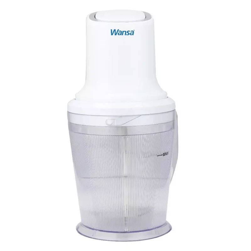 Wansa MC401-CB, Food Chopper 500W, 1L – One-Touch Multi-Purpose Grinder & Ice Crusher