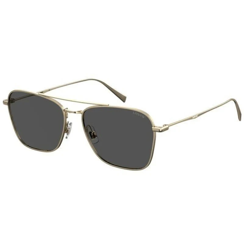 Levi's Gold-Frame Grey-Lens Sunglasses LV5001/S J5G 59